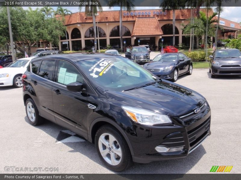 Shadow Black / Charcoal Black 2016 Ford Escape SE