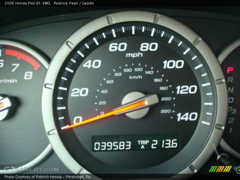 Redrock Pearl / Saddle 2006 Honda Pilot EX 4WD
