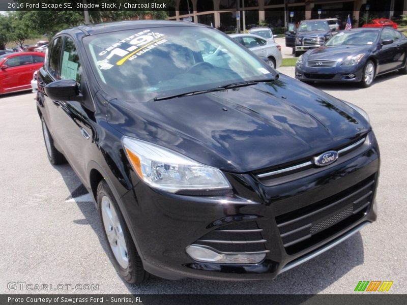 Shadow Black / Charcoal Black 2016 Ford Escape SE