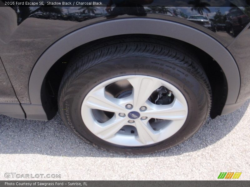 Shadow Black / Charcoal Black 2016 Ford Escape SE