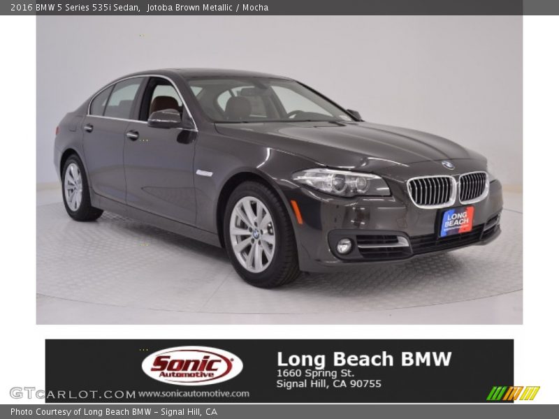 Jotoba Brown Metallic / Mocha 2016 BMW 5 Series 535i Sedan