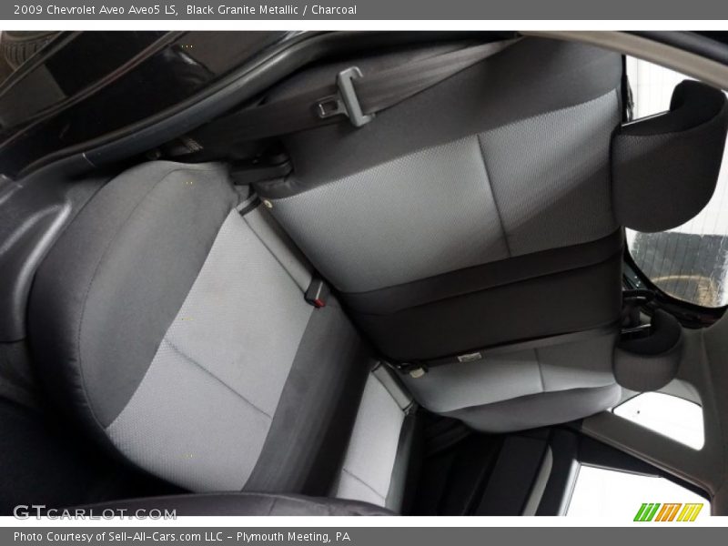 Black Granite Metallic / Charcoal 2009 Chevrolet Aveo Aveo5 LS