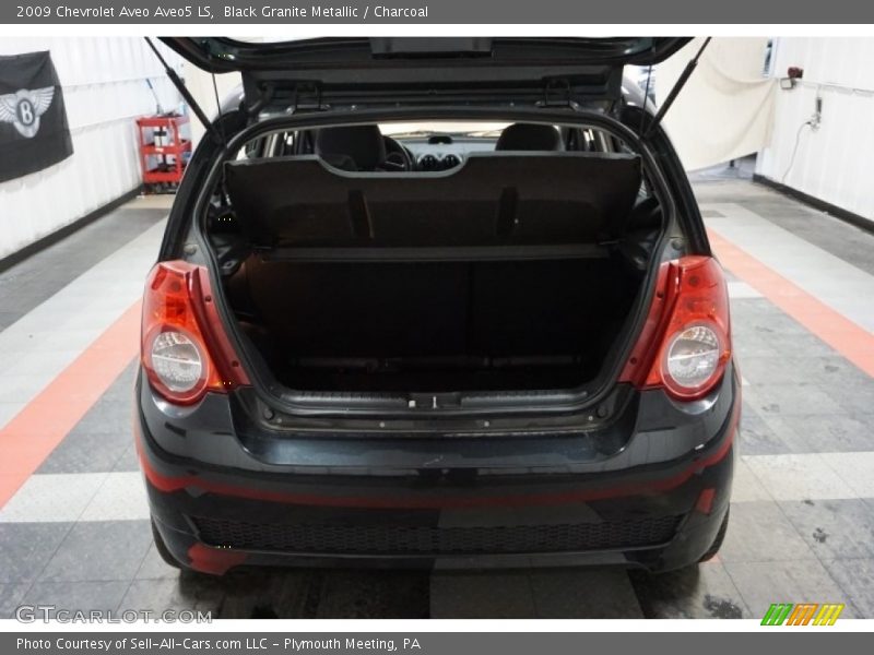 Black Granite Metallic / Charcoal 2009 Chevrolet Aveo Aveo5 LS