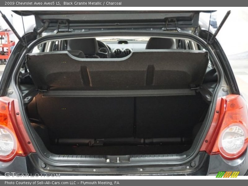 Black Granite Metallic / Charcoal 2009 Chevrolet Aveo Aveo5 LS