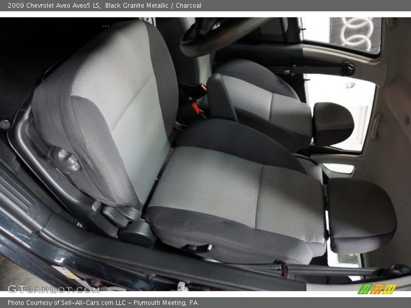 Black Granite Metallic / Charcoal 2009 Chevrolet Aveo Aveo5 LS