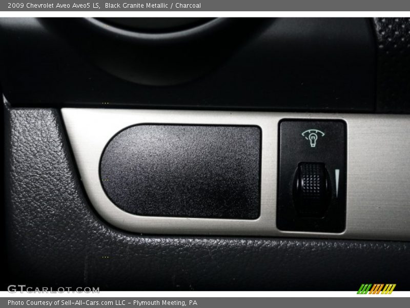 Black Granite Metallic / Charcoal 2009 Chevrolet Aveo Aveo5 LS