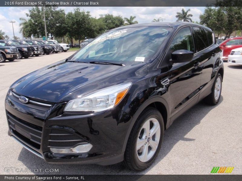 Shadow Black / Charcoal Black 2016 Ford Escape SE