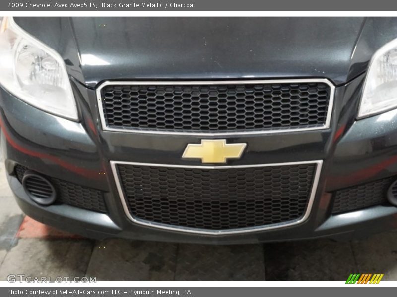 Black Granite Metallic / Charcoal 2009 Chevrolet Aveo Aveo5 LS