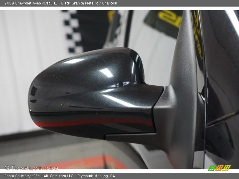 Black Granite Metallic / Charcoal 2009 Chevrolet Aveo Aveo5 LS