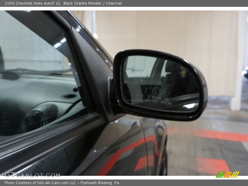 Black Granite Metallic / Charcoal 2009 Chevrolet Aveo Aveo5 LS