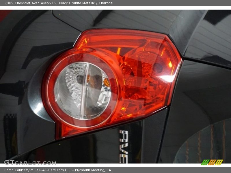 Black Granite Metallic / Charcoal 2009 Chevrolet Aveo Aveo5 LS