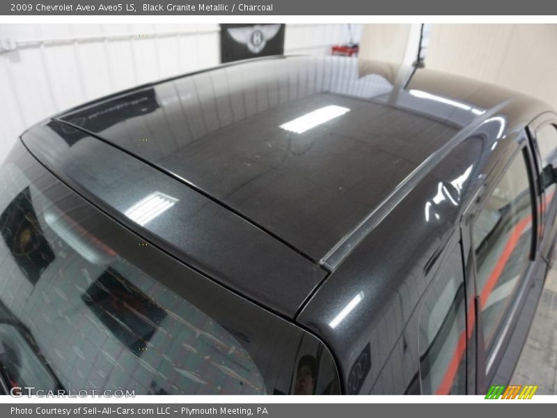 Black Granite Metallic / Charcoal 2009 Chevrolet Aveo Aveo5 LS