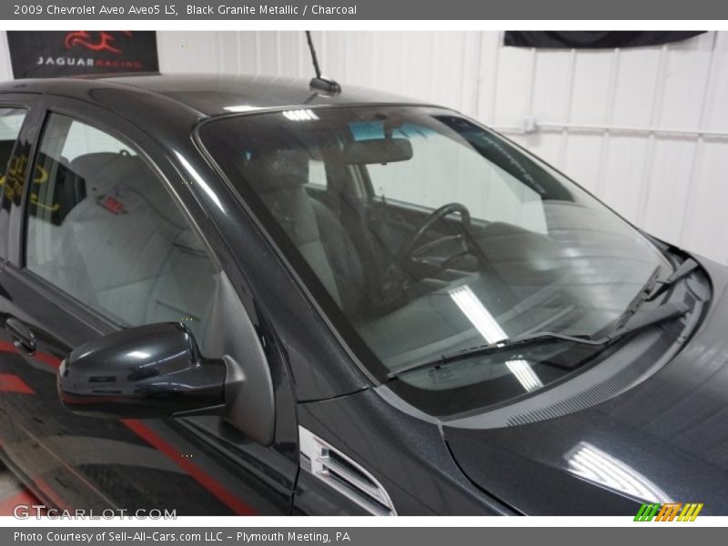 Black Granite Metallic / Charcoal 2009 Chevrolet Aveo Aveo5 LS