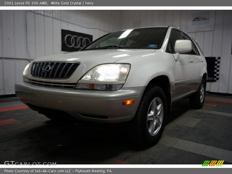 White Gold Crystal / Ivory 2001 Lexus RX 300 AWD