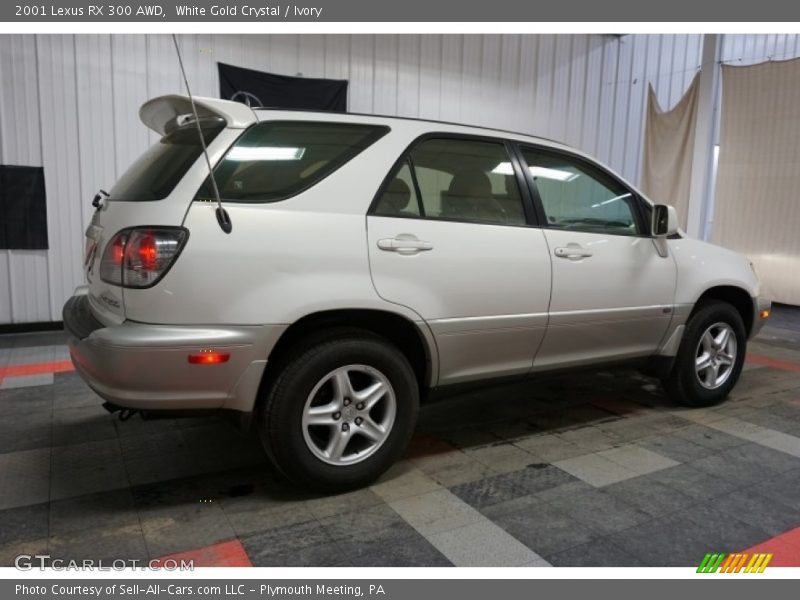 White Gold Crystal / Ivory 2001 Lexus RX 300 AWD