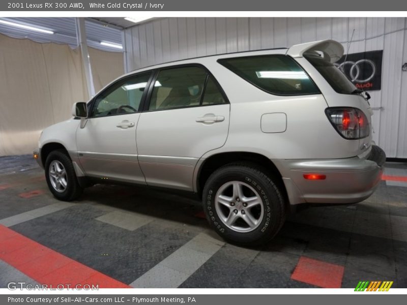 White Gold Crystal / Ivory 2001 Lexus RX 300 AWD