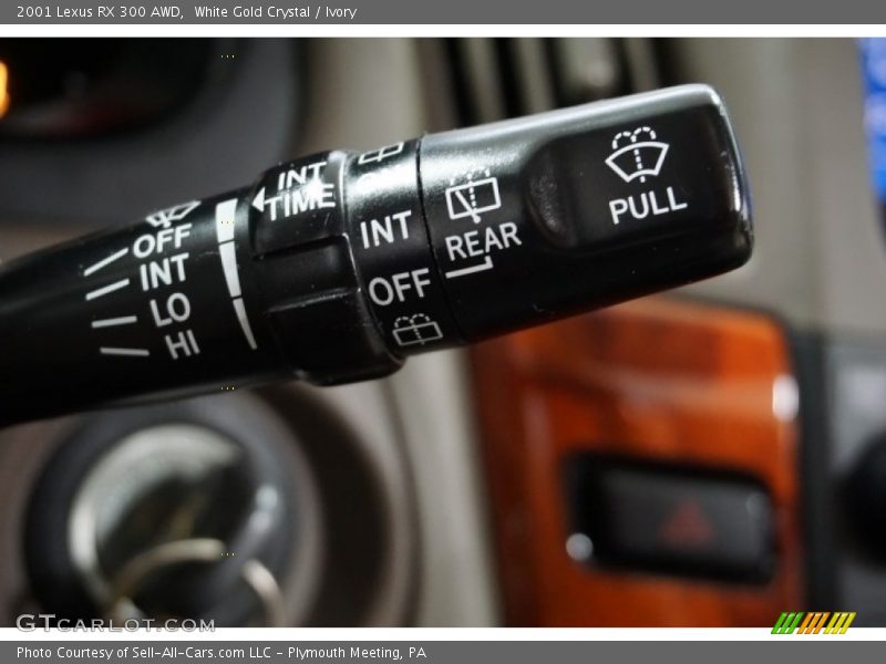 White Gold Crystal / Ivory 2001 Lexus RX 300 AWD