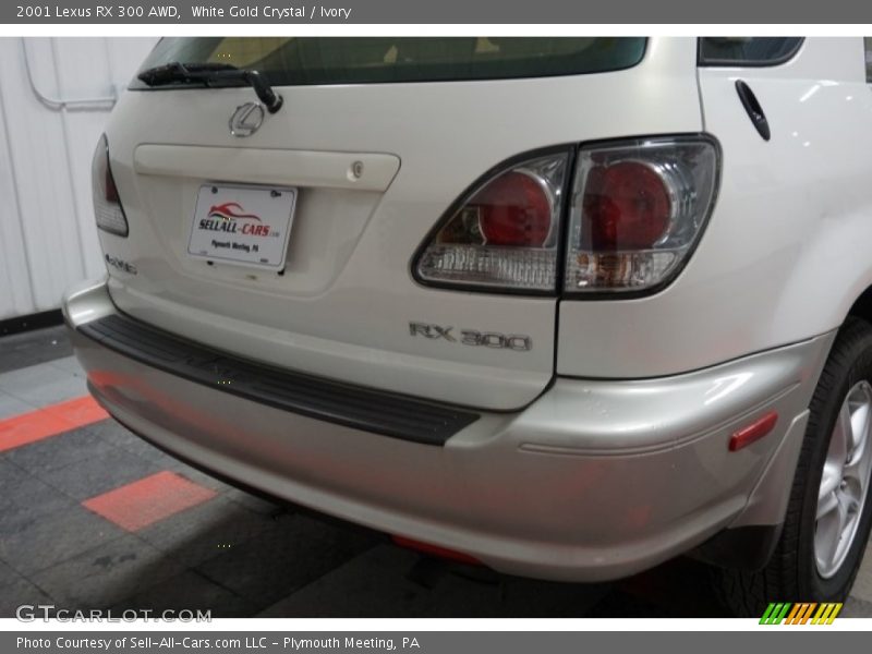 White Gold Crystal / Ivory 2001 Lexus RX 300 AWD