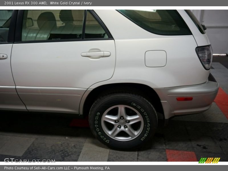 White Gold Crystal / Ivory 2001 Lexus RX 300 AWD