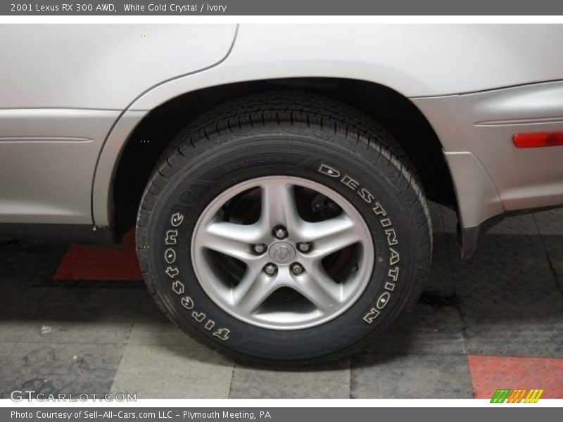 White Gold Crystal / Ivory 2001 Lexus RX 300 AWD
