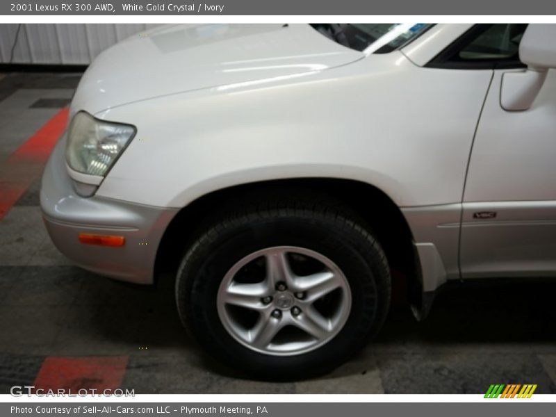 White Gold Crystal / Ivory 2001 Lexus RX 300 AWD