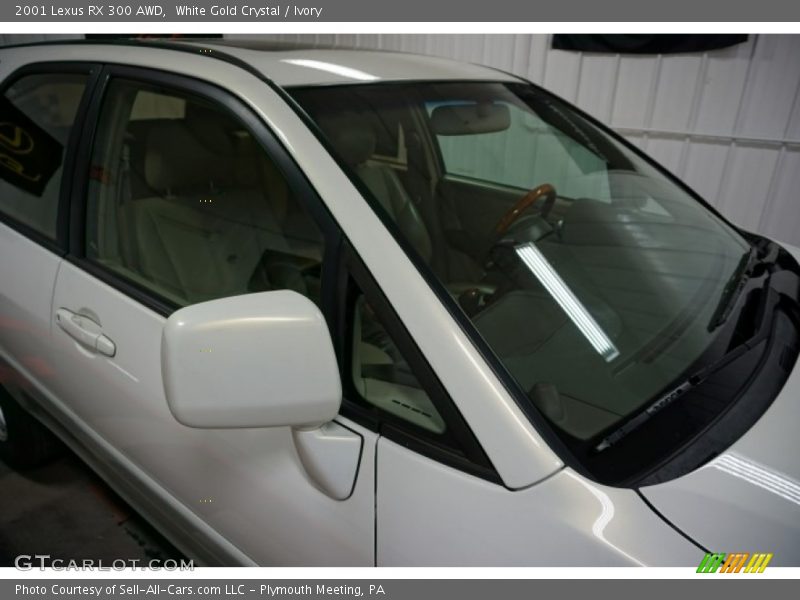 White Gold Crystal / Ivory 2001 Lexus RX 300 AWD