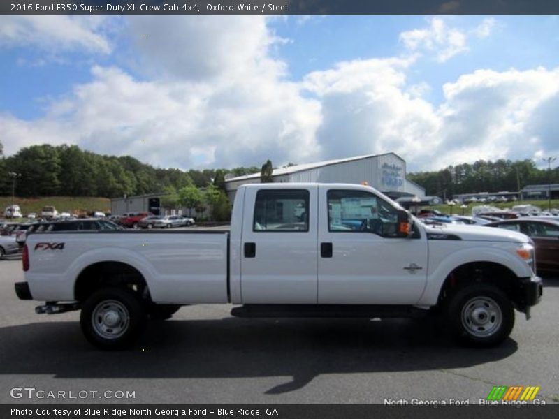 Oxford White / Steel 2016 Ford F350 Super Duty XL Crew Cab 4x4