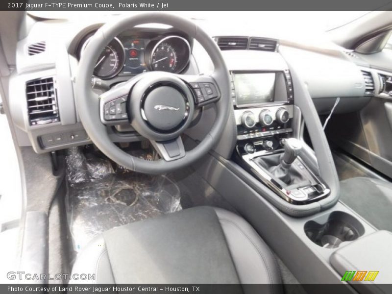  2017 F-TYPE Premium Coupe Jet Interior