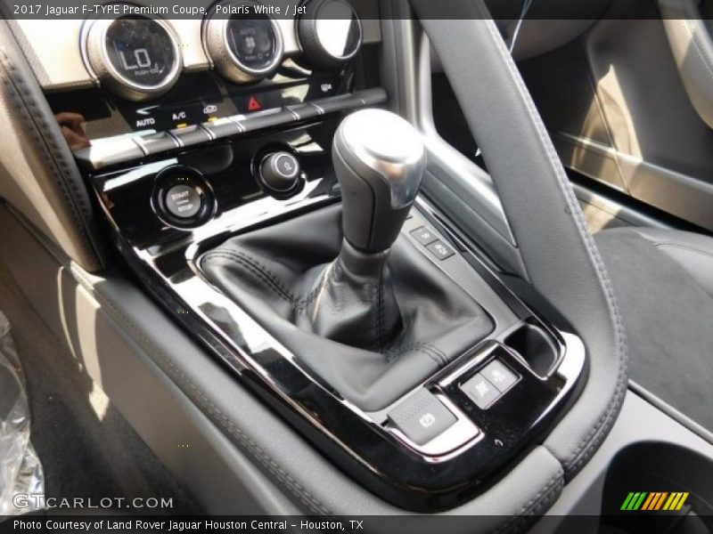  2017 F-TYPE Premium Coupe 6 Speed Manual Shifter