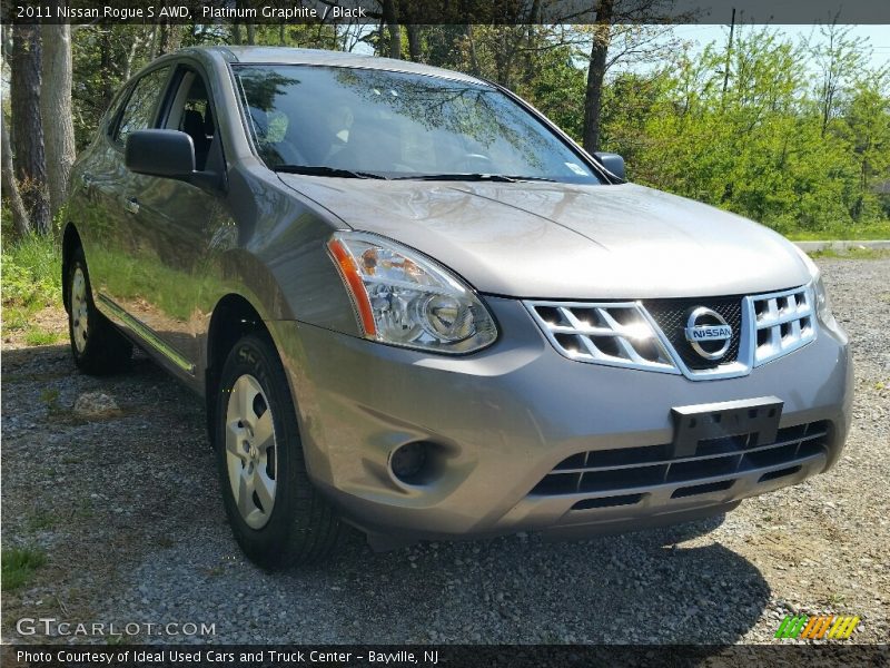 Platinum Graphite / Black 2011 Nissan Rogue S AWD