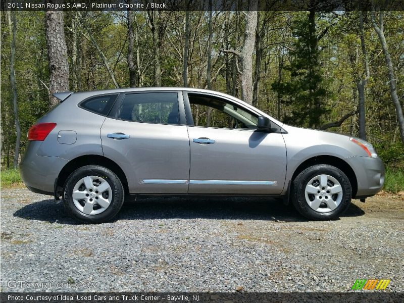 Platinum Graphite / Black 2011 Nissan Rogue S AWD