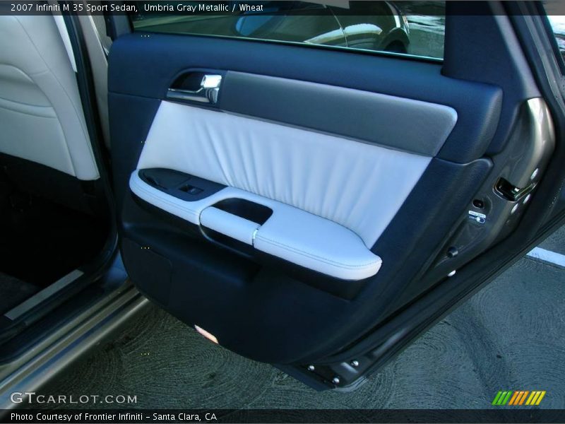 Umbria Gray Metallic / Wheat 2007 Infiniti M 35 Sport Sedan