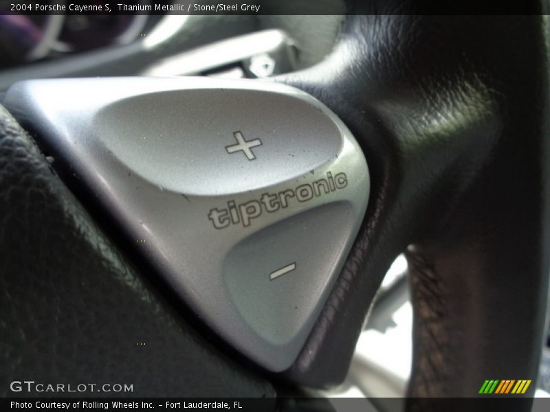 Titanium Metallic / Stone/Steel Grey 2004 Porsche Cayenne S