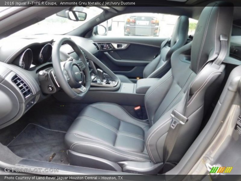 Ammonite Grey Metallic / Jet/Ivory Duotone 2016 Jaguar F-TYPE R Coupe