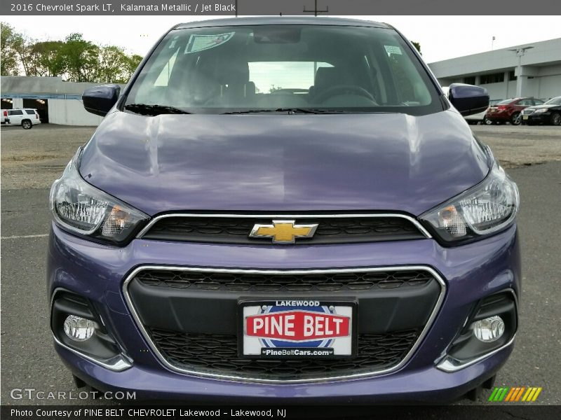 Kalamata Metallic / Jet Black 2016 Chevrolet Spark LT
