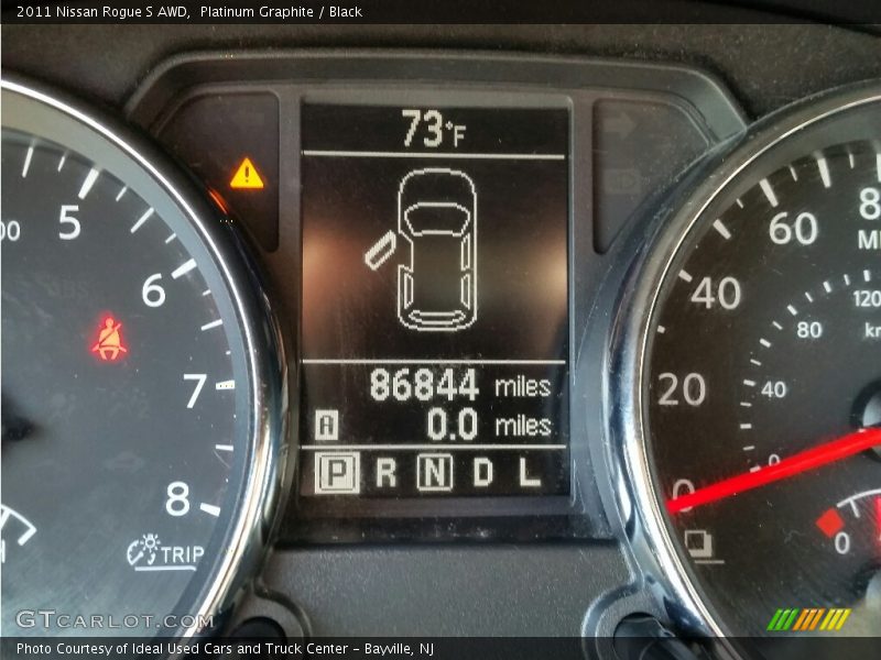 Platinum Graphite / Black 2011 Nissan Rogue S AWD