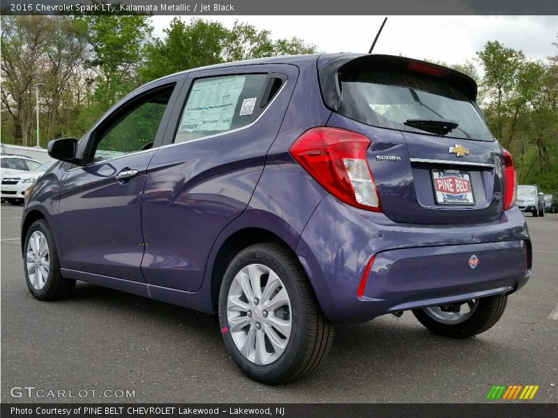 Kalamata Metallic / Jet Black 2016 Chevrolet Spark LT