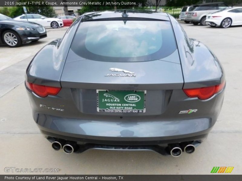 Ammonite Grey Metallic / Jet/Ivory Duotone 2016 Jaguar F-TYPE R Coupe