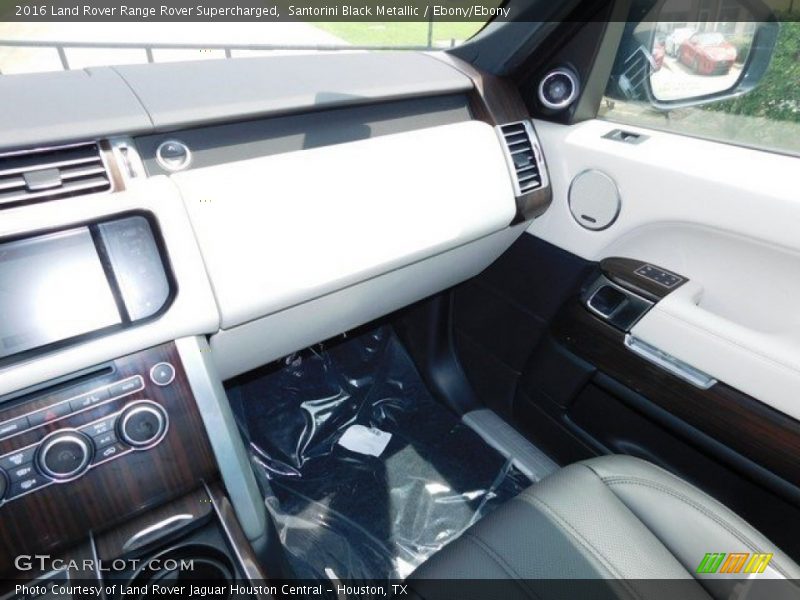 Santorini Black Metallic / Ebony/Ebony 2016 Land Rover Range Rover Supercharged