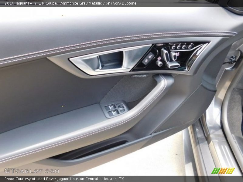 Ammonite Grey Metallic / Jet/Ivory Duotone 2016 Jaguar F-TYPE R Coupe