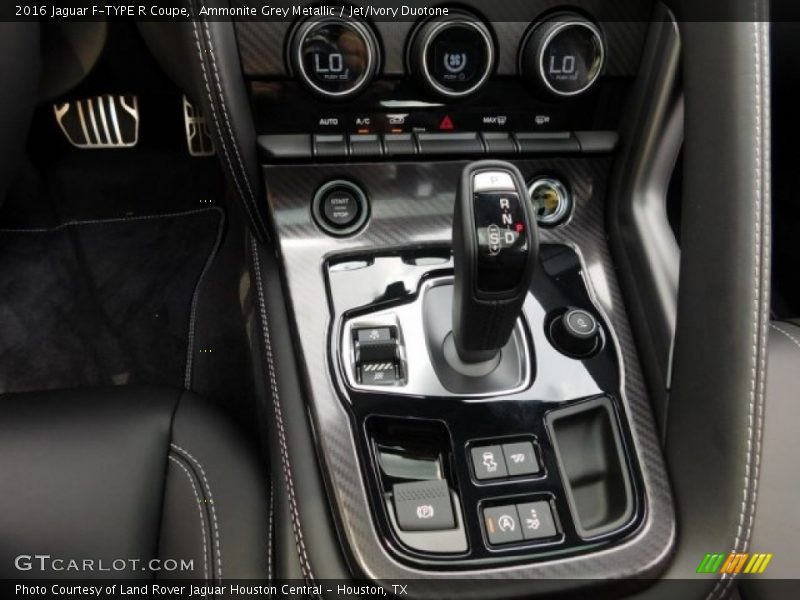 Ammonite Grey Metallic / Jet/Ivory Duotone 2016 Jaguar F-TYPE R Coupe