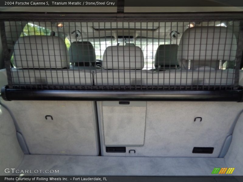 Titanium Metallic / Stone/Steel Grey 2004 Porsche Cayenne S