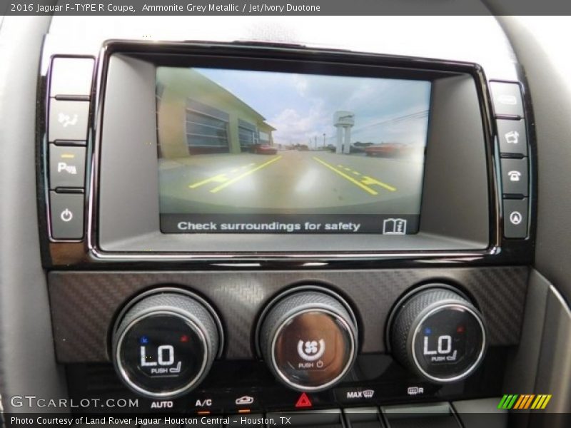 Ammonite Grey Metallic / Jet/Ivory Duotone 2016 Jaguar F-TYPE R Coupe
