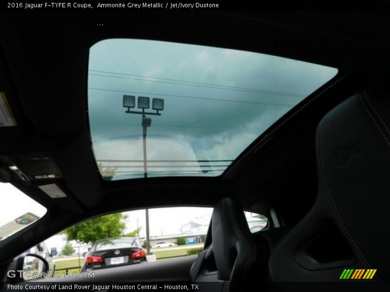 Ammonite Grey Metallic / Jet/Ivory Duotone 2016 Jaguar F-TYPE R Coupe