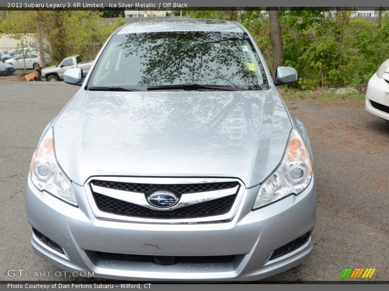 Ice Silver Metallic / Off Black 2012 Subaru Legacy 3.6R Limited