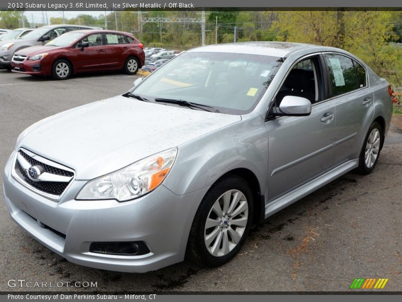 Ice Silver Metallic / Off Black 2012 Subaru Legacy 3.6R Limited