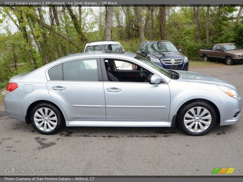 Ice Silver Metallic / Off Black 2012 Subaru Legacy 3.6R Limited