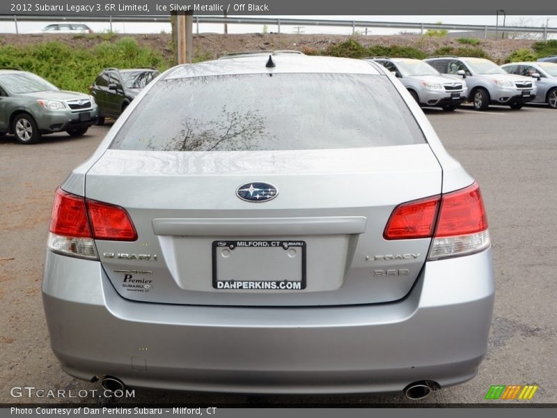 Ice Silver Metallic / Off Black 2012 Subaru Legacy 3.6R Limited