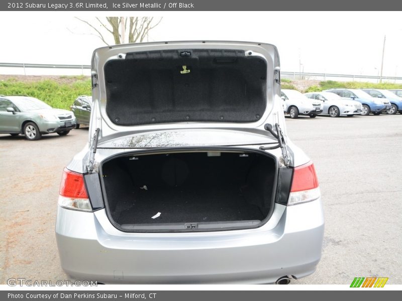 Ice Silver Metallic / Off Black 2012 Subaru Legacy 3.6R Limited