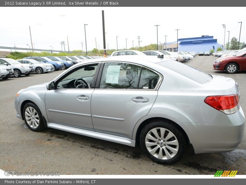 Ice Silver Metallic / Off Black 2012 Subaru Legacy 3.6R Limited